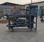 河南三門峽花椒清選篩、時產300Kg/h花椒振動篩、220V花椒篩分機